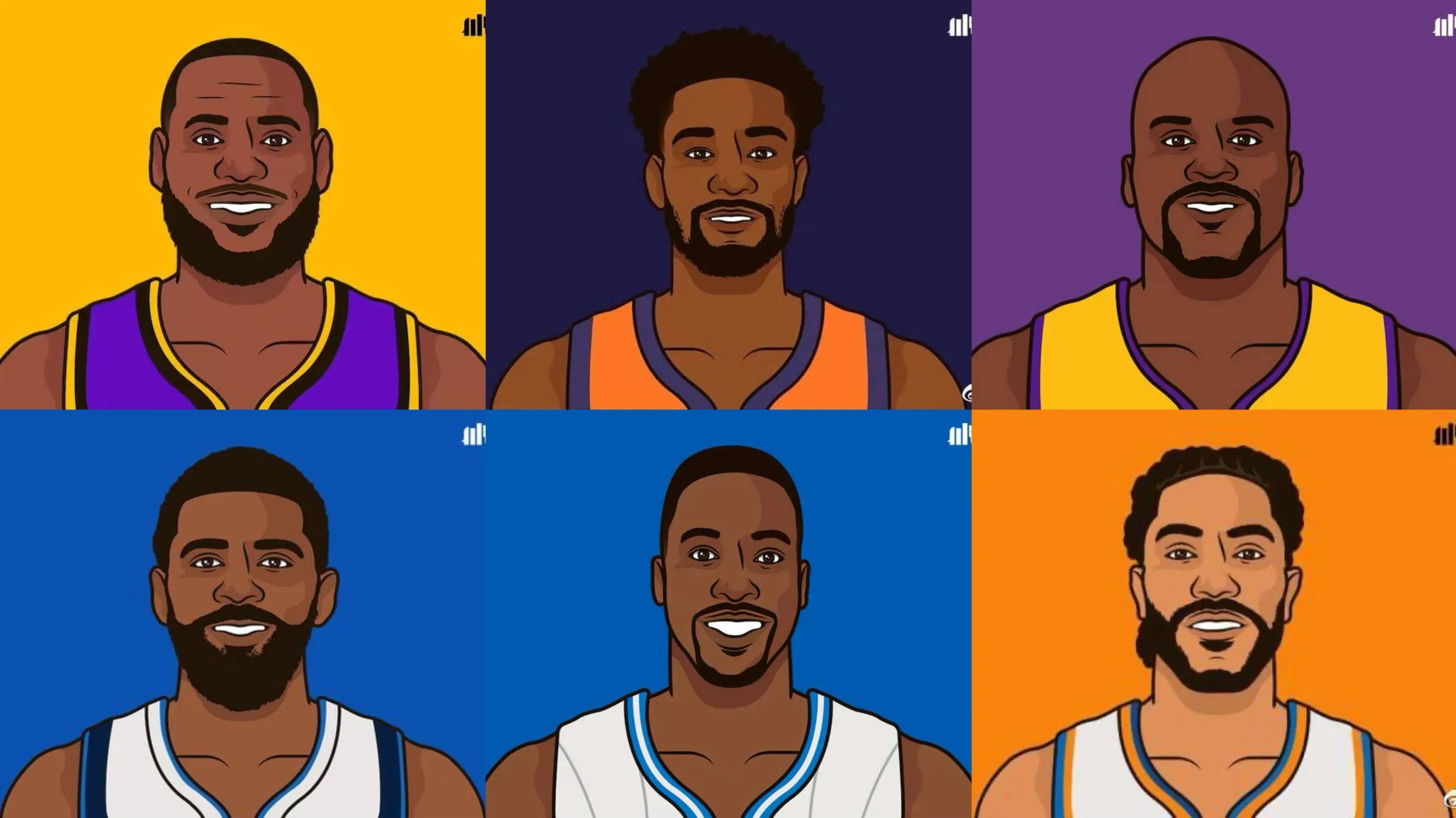 艾顿来了!詹姆斯与九位状元同队创NBA历史之最(詹姆斯生涯合作的状元秀)